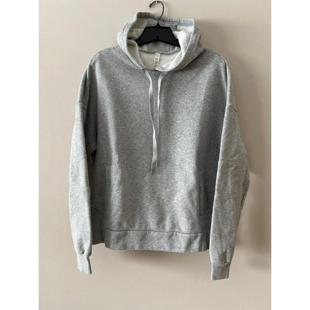 AlO Yoga Interval Hoodie Gray Size Medium